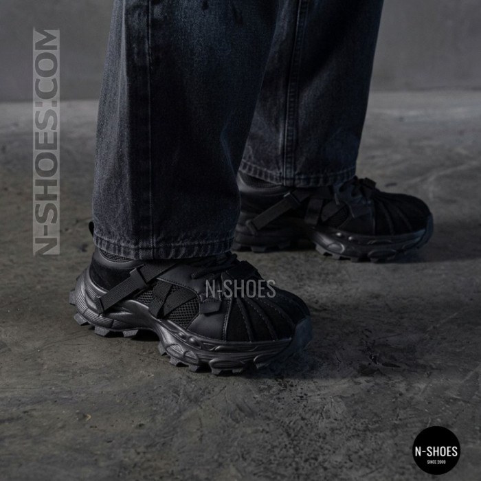 Трендовые черные кроссовки Allsy 216188 218513 Lonza 219947 6299 BLACK в стиле Balenciaga