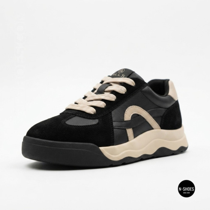 Кросівки Allsy 214794 8878-7 Lonza 219982 6300 Beige-Black - стиль на кожен день