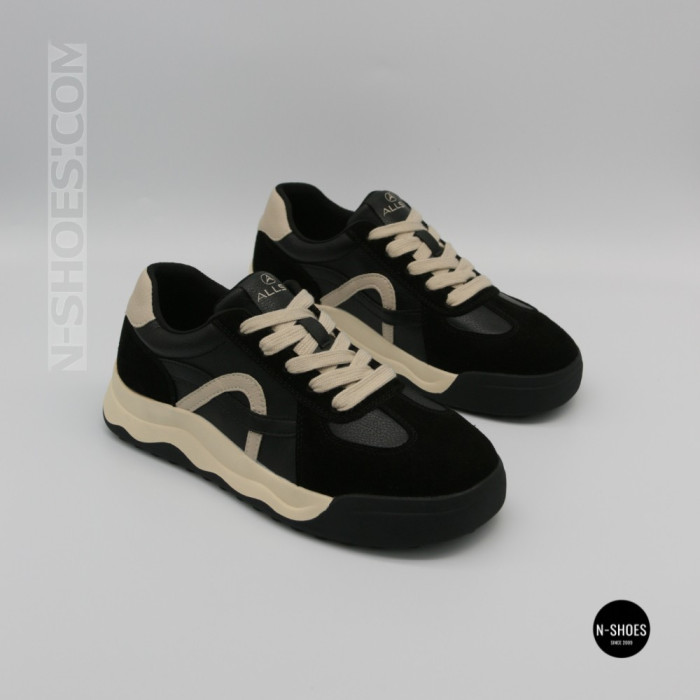 Кросівки Allsy 214794 8878-7 Lonza 219982 6300 Beige-Black - стиль на кожен день