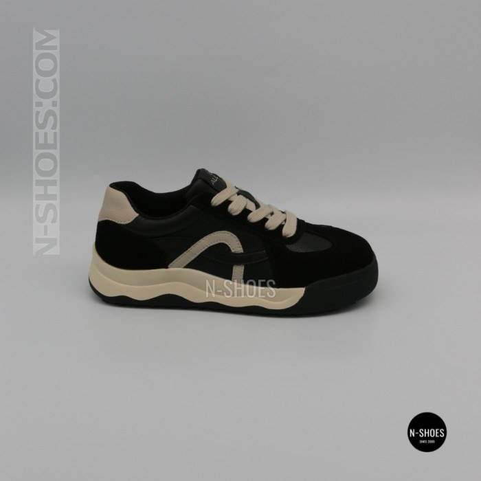 Lonza 219982 ALLSY 214794 8878-7 6300 Beige-Black Sneakers - Everyday Style