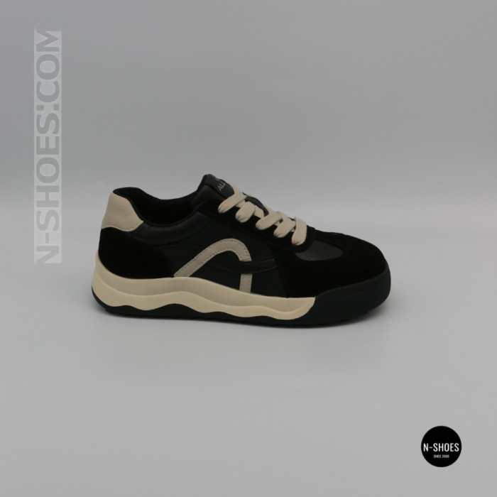 Кросівки Allsy 214794 8878-7 Lonza 219982 6300 Beige-Black - стиль на кожен день