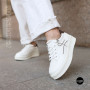 Кросівки Allsy 218829 65319-1 6301 White-Brown: комфорт із натуральної шкіри