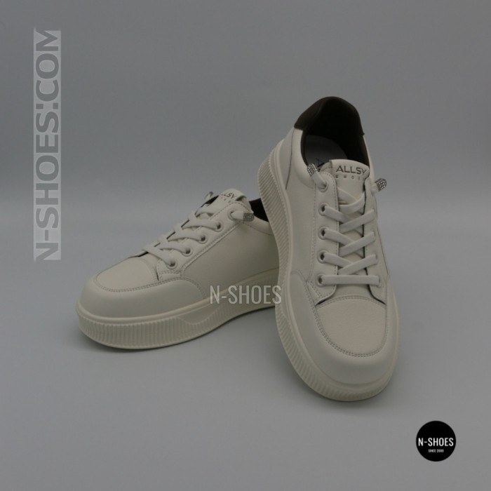 Кросівки Allsy 218829 6301 65319-1 218828 White-Brown: комфорт із натуральної шкіри