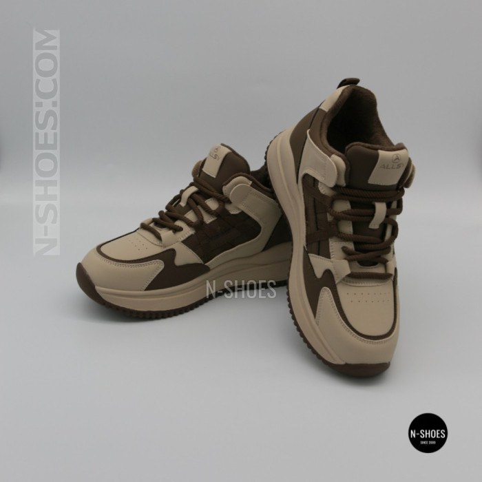 Кроссовки Allsy 218452 5671A-M 6302 Coffee: стиль и комфорт на каждый день