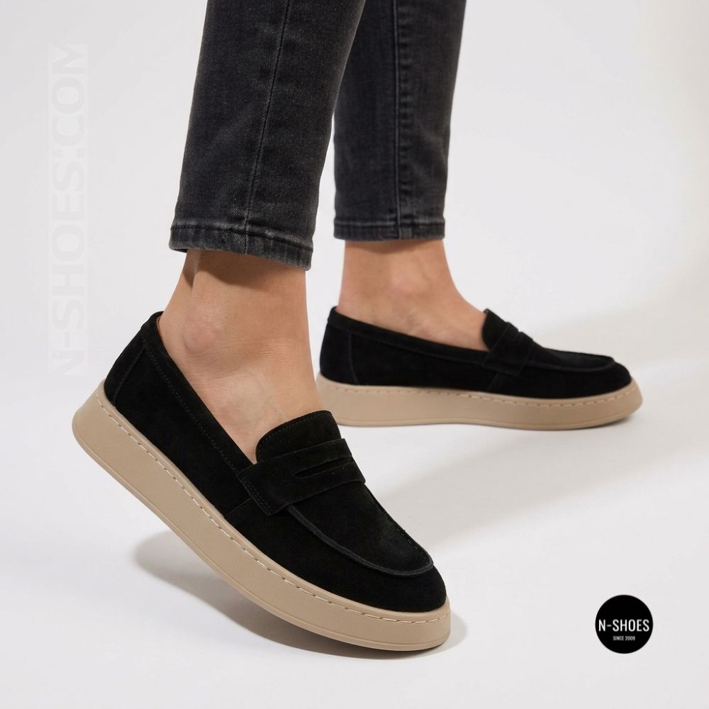 Лофери Allsy 211729 E12-L2603 6304 BLACK - комфорт щодня