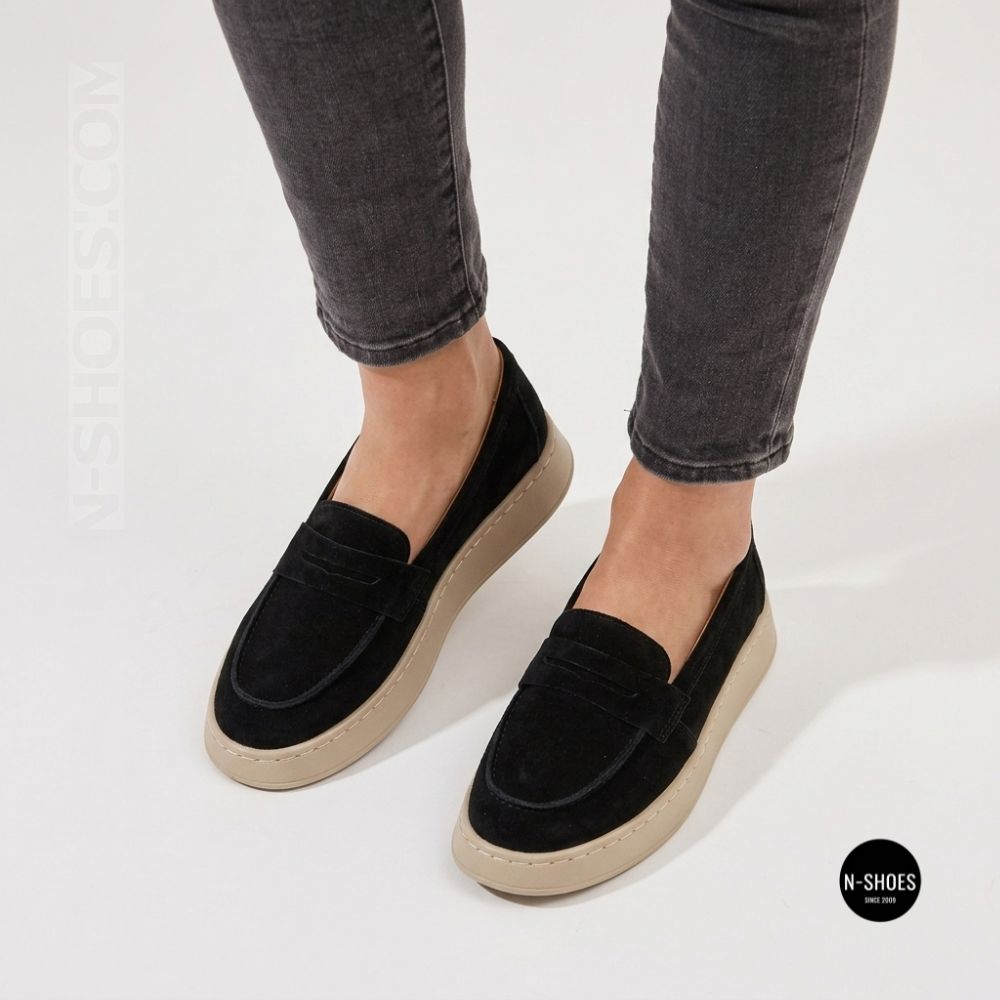Лофери Allsy 211729 E12-L2603 6304 BLACK - комфорт щодня