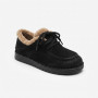 Allsy Lonza 6309 BLACK Winter Shoes with Sheepskin Trim