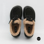 Allsy Lonza 6309 BLACK Winter Shoes with Sheepskin Trim