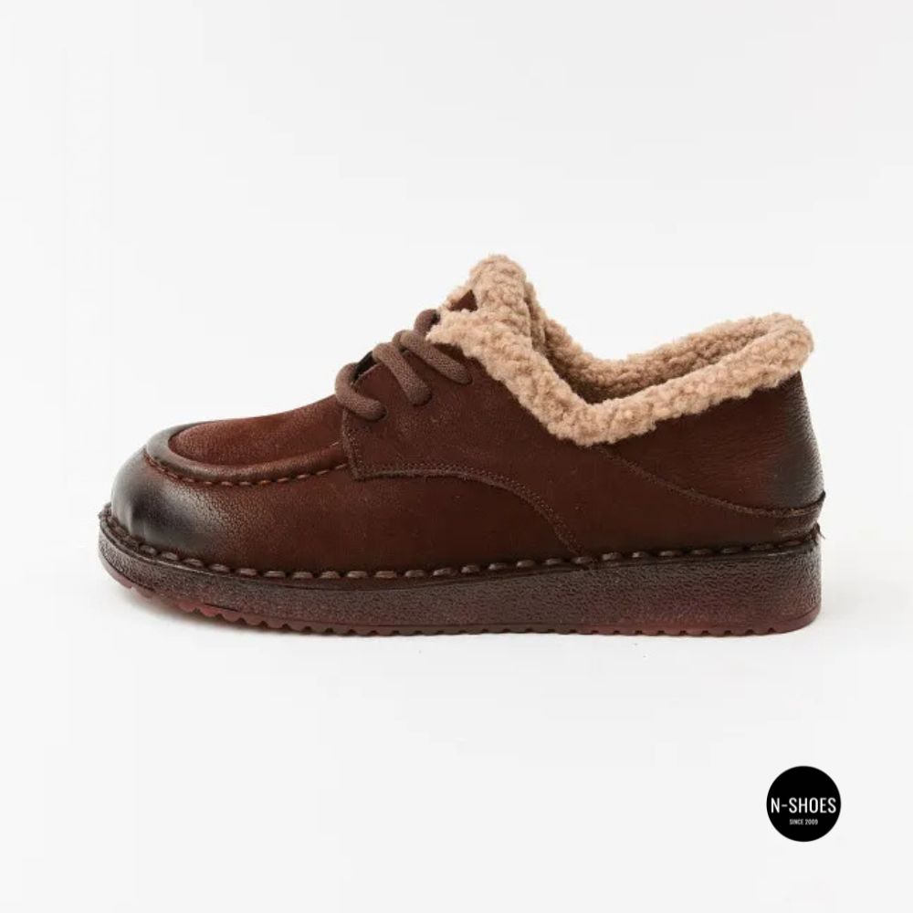 Lonza 219871 6310 BROWN: Winter Warmth in Chocolate Nubuck