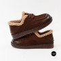 Lonza 219871 6310 BROWN: Winter Warmth in Chocolate Nubuck