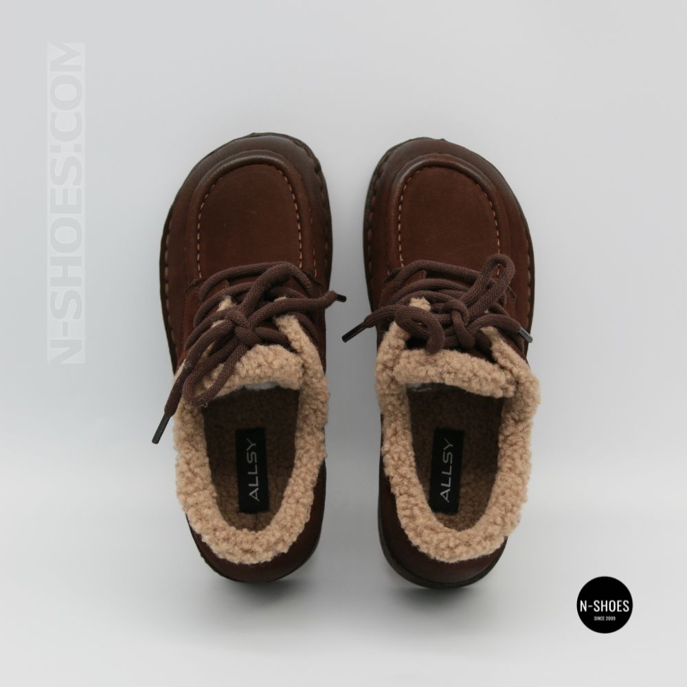 Lonza 219871 6310 BROWN: Winter Warmth in Chocolate Nubuck