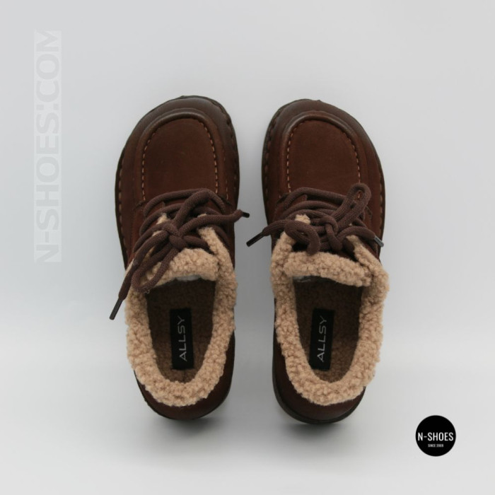 Lonza 219871 6310 BROWN: Winter Warmth in Chocolate Nubuck