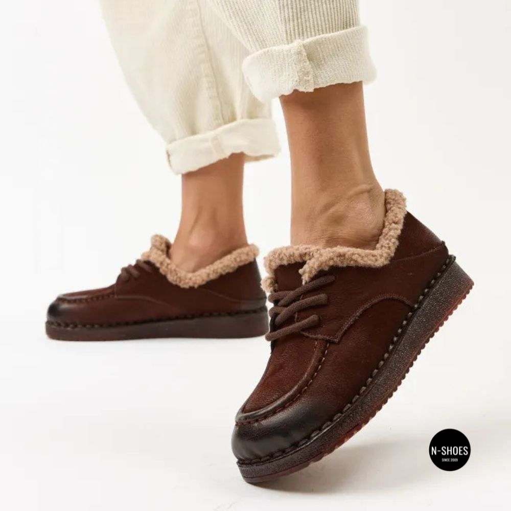 Lonza 219871 6310 BROWN: Winter Warmth in Chocolate Nubuck