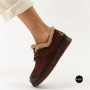 Lonza 219871 6310 BROWN: Winter Warmth in Chocolate Nubuck
