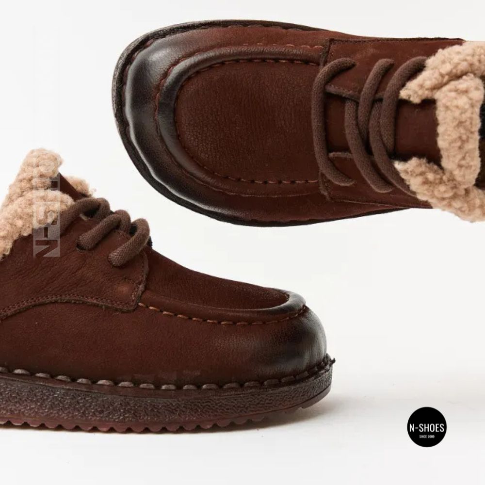 Lonza 219871 6310 BROWN: Winter Warmth in Chocolate Nubuck
