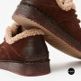 Lonza 219871 6310 BROWN: Winter Warmth in Chocolate Nubuck