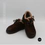Lonza 219871 6310 BROWN: Winter Warmth in Chocolate Nubuck