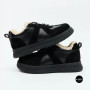 Allsy 6311 BLACK Winter Boots: Real Sheepskin Warmth