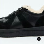 Allsy 6311 BLACK Winter Boots: Real Sheepskin Warmth