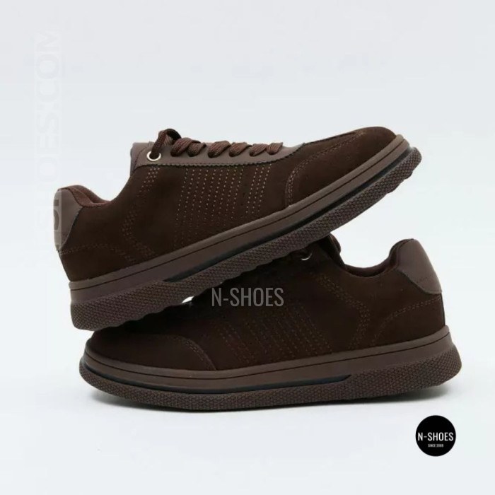 Кроссовки Allsy 217318 369-3001-18 6312 BROWN SUEDE: замша цвета какао