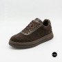 Кроссовки Allsy 217318 369-3001-18 6312 BROWN SUEDE: замша цвета какао