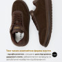 Кроссовки Allsy 217318 369-3001-18 6312 BROWN SUEDE: замша цвета какао