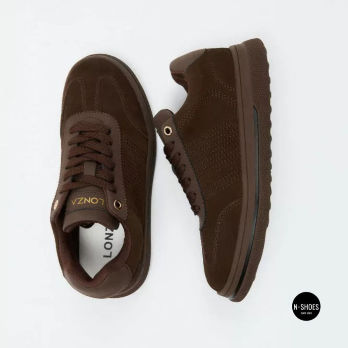 Кроссовки Allsy 217318 369-3001-18 6312 BROWN SUEDE: замша цвета какао