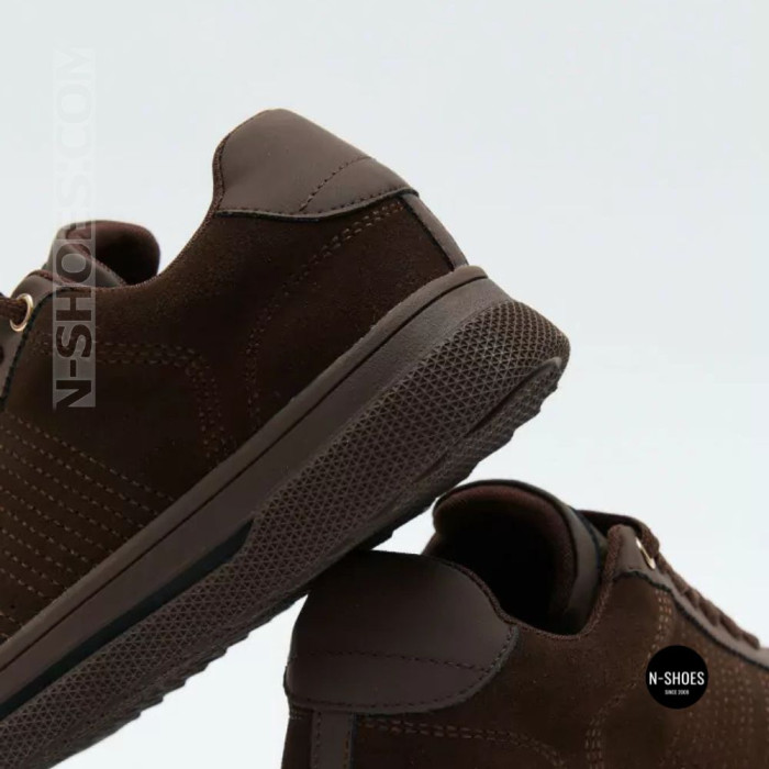 Кроссовки Allsy 217318 369-3001-18 6312 BROWN SUEDE: замша цвета какао