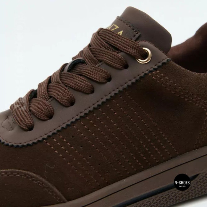 Кроссовки Allsy 217318 369-3001-18 6312 BROWN SUEDE: замша цвета какао