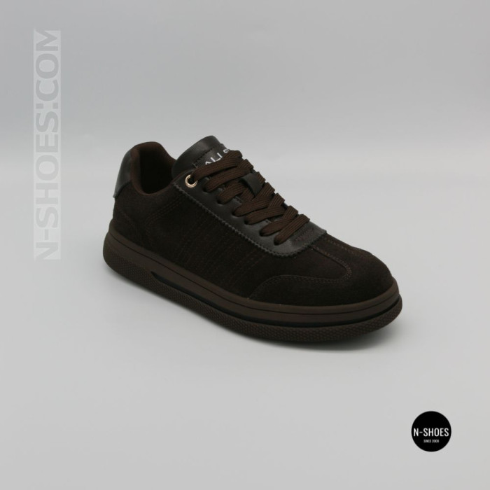 Кроссовки Allsy 217318 369-3001-18 6312 BROWN SUEDE: замша цвета какао
