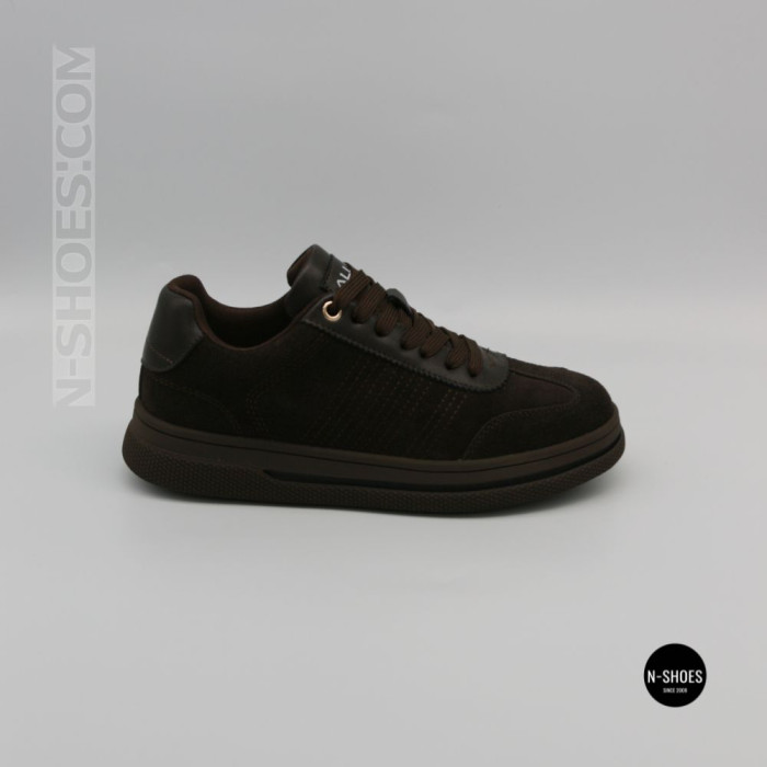 Кроссовки Allsy 217318 369-3001-18 6312 BROWN SUEDE: замша цвета какао