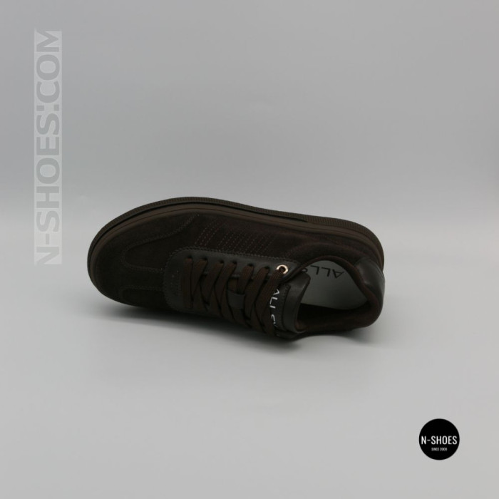 Кроссовки Allsy 217318 369-3001-18 6312 BROWN SUEDE: замша цвета какао