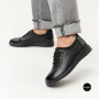 Женские туфли Allsy 216242 6313 BLACK: кожа и комфорт