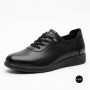 Женские туфли Allsy 216242 6313 BLACK: кожа и комфорт