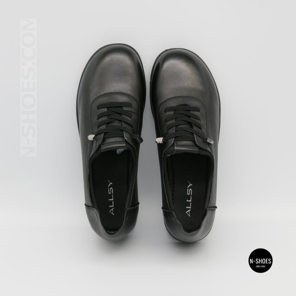 Женские туфли Allsy 216242 6313 BLACK: кожа и комфорт