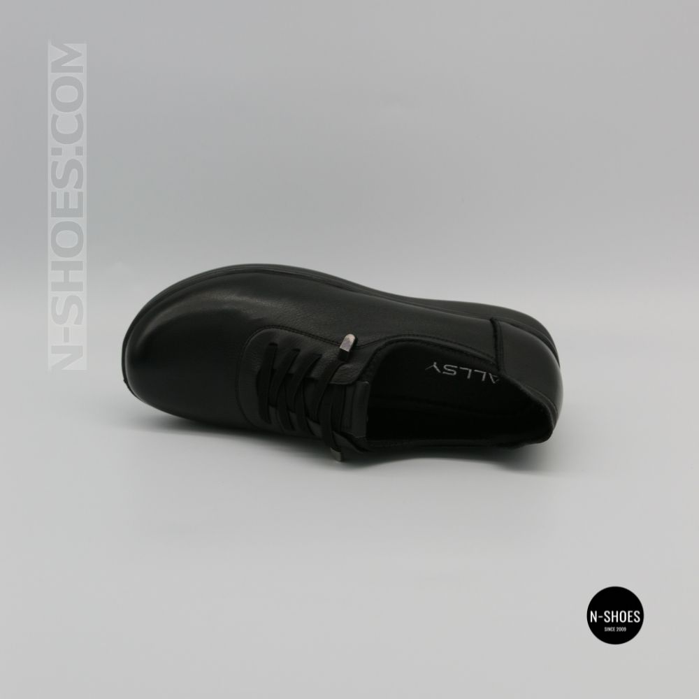 Женские туфли Allsy 216242 6313 BLACK: кожа и комфорт