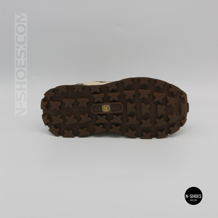 Кроссовки Allsy 215994 220225 527-A822-1-5RDM 6317 BIG BROWN тепло и стиль из натуральной кожи