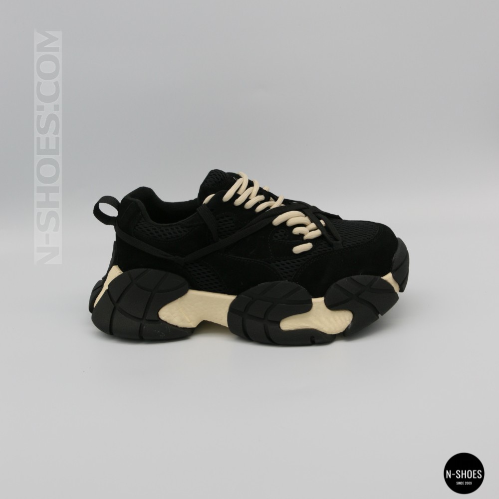 Жіночі шкіряні кросівки Allsy 214915 2602 6320 Black