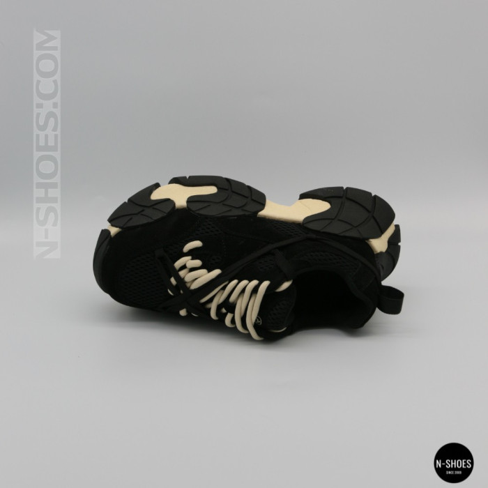 Black Women's Sneakers Allsy 214915 2602 6320 in Balmain Style