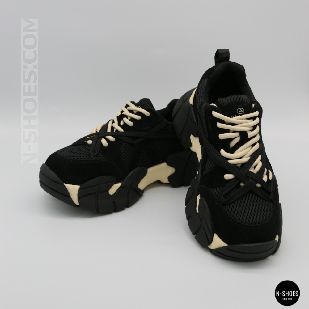 Жіночі шкіряні кросівки Allsy 214915 2602 6320 Black
