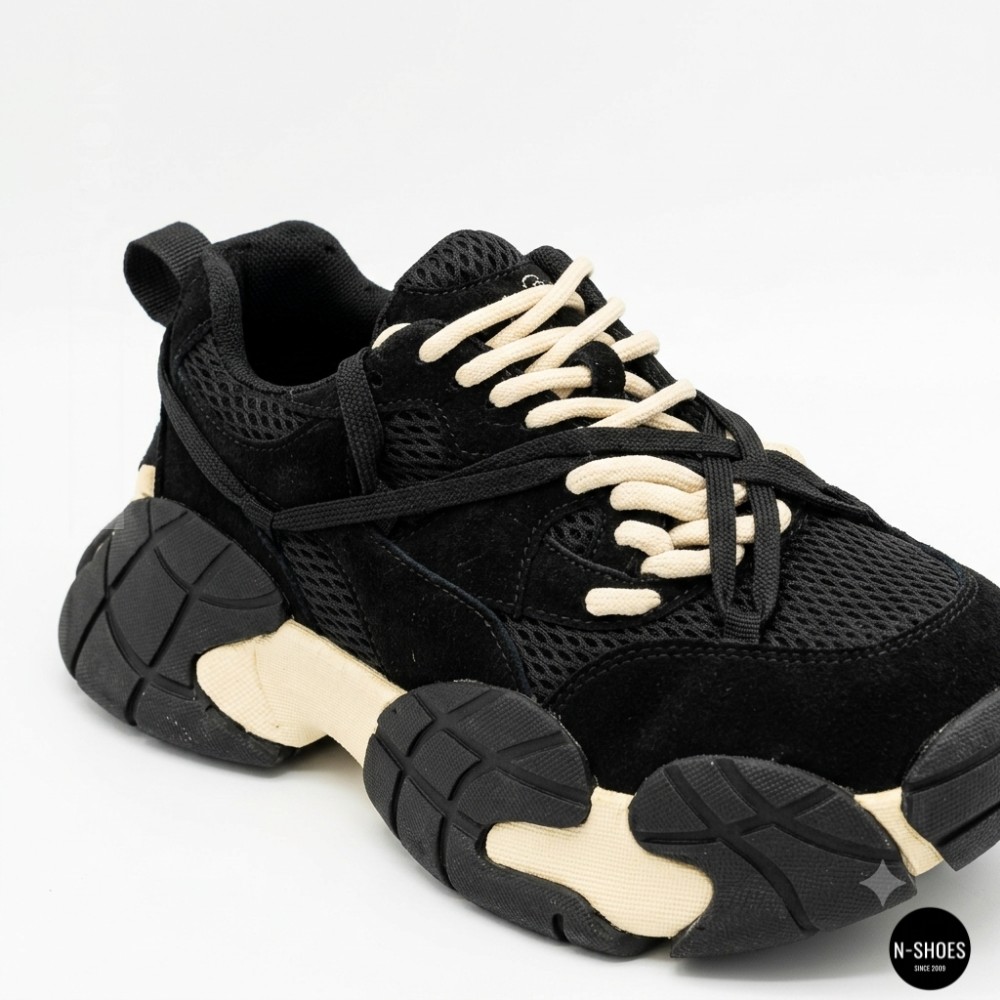 Жіночі шкіряні кросівки Allsy 214915 2602 6320 Black
