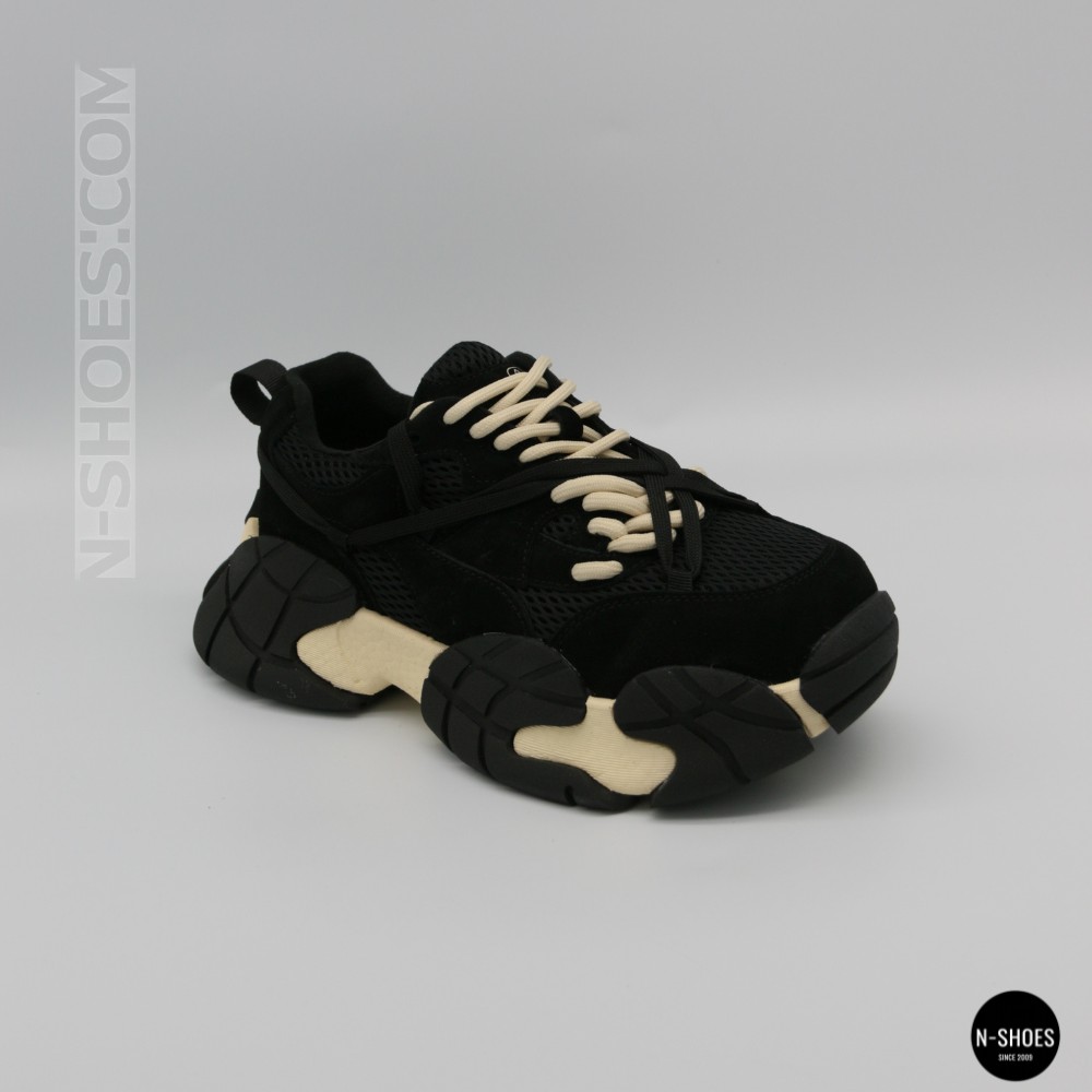 Жіночі шкіряні кросівки Allsy 214915 2602 6320 Black