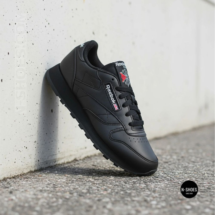 Кросівки Reebok EO-CLASSIC LEATHER 100008497 6323: чорна класика