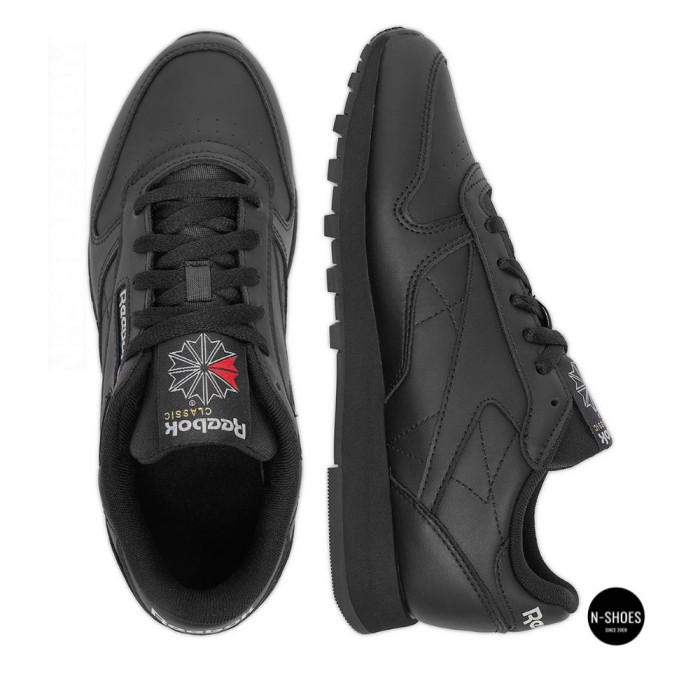 Кросівки Reebok EO-CLASSIC LEATHER 100008497 6323: чорна класика