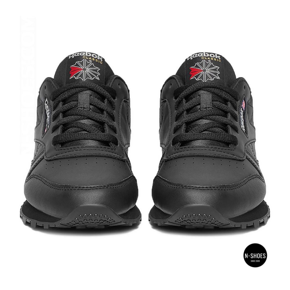 Reebok EO-CLASSIC LEATHER 100008497 6323: Timeless Black Leather
