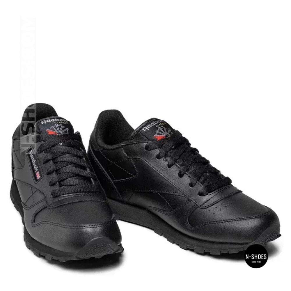 Reebok EO-CLASSIC LEATHER 100008497 6323: Timeless Black Leather
