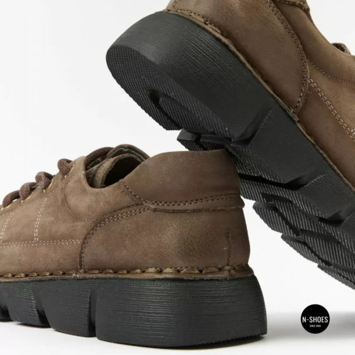 Кросівки-туфлі Allsy 220446 86777-4 Khaki Lonza 220133 6327: комфорт щодня
