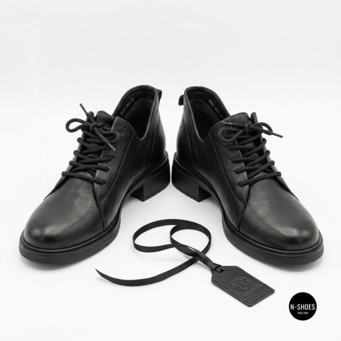 Стійкий комфорт: ботильйони Anna Lucci 218734 DX01331-37 BLACK 6328