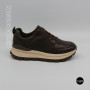 Стильні коричневі кросівки Allsy 214857 26Z65D351 9-2 BROWN Lonza 219969 6329  з натуральної шкіри