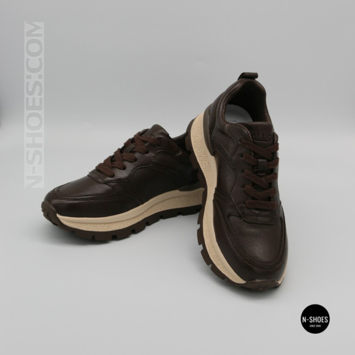 Стильні коричневі кросівки Allsy 214857 26Z65D351 9-2 BROWN Lonza 219969 6329 з